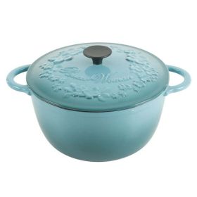 Timeless Beauty Enamel on Cast Iron 6-Qt Dutch Oven