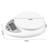 5kg/1g Portable Digital Scale LED Electronic Scales Postal Food Balance Measuring Weight Kitchen LED Electronic Scales