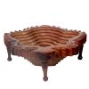 Wooden Handmade Collapsible Foldable Fruit Basket Serving Bowls with Foldable Design; Food Server Display bowl for Appetizer; Condiments; Nuts & Candy