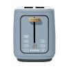 2 Slice Toaster with Touch-Activated Display, Black Sesame by Drew Barrymore