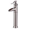 Farmhouse Waterfall Bathroom Faucet for Vessel Sink Single Hole Bowl Mixer Tap, brass materil