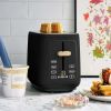 2 Slice Toaster with Touch-Activated Display, Black Sesame by Drew Barrymore