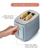 2 Slice Toaster with Touch-Activated Display, Black Sesame by Drew Barrymore