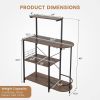 Multi-Tier Kitchen Storage & Organization Bakers Rack