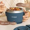 20-oz. Lunch Crock Food Warmer, (6.6 L x 6.6 W x 6.4 H)