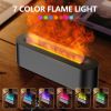 Flame Essential Oil Diffusers, Upgrade 7 Colour Lights Aromatherapy Diffuser, Oil Diffuser, Air Humidifier, Aroma Diffusers For Home, Bedroom, Office,