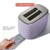 2 Slice Toaster with Touch-Activated Display, Black Sesame by Drew Barrymore